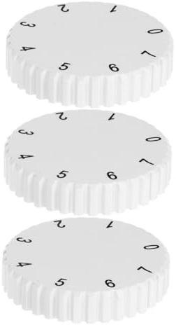 Garneck Lot De 3 Boutons De Thermostat De Rechange En Plastique Pour Réfrigérateur Faciles À Installer