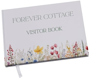 Personalised Holiday Home Visitors Book Hotel Signing Book Holiday Let Comments Holiday Guest Book