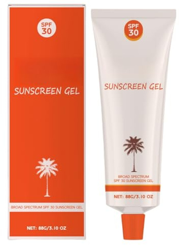 Selbstbräunungsspray LSF 30, Orangen-Bräunungsgel, feuchtigkeitsspendende Formel, wasserfester Sonnenschutz, geeignet für Gesicht, Körper, Solarium und Outdoor
