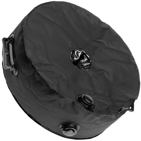 PAMINGONO Schirmständer Wassergewicht 20l Wassersack Schwarz Outdoor Beschwerungsbeutel für Gartenschirme Zelte und Pavillons Wetterbeständiger Wasserfüllbarer Sandsack