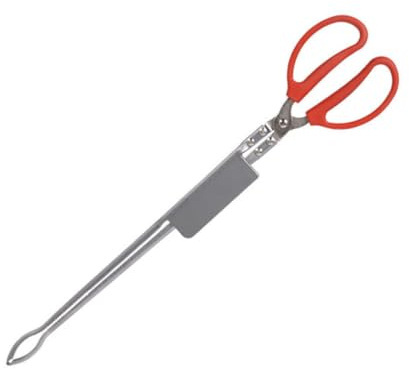 Veemoon Morsetto per Granchi in Acciaio Resistente 52Cm Pinza Robusta per Anguille e Aragoste Accessorio Cucina per Raccolta Frutti di Mare e Rifiuti Design Antiscivolo