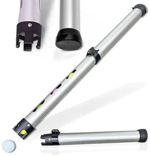 KeGOLF Adjustable Telescopic Aluminum Alloy Golf Ball Picker Upper Tube to | easy carry