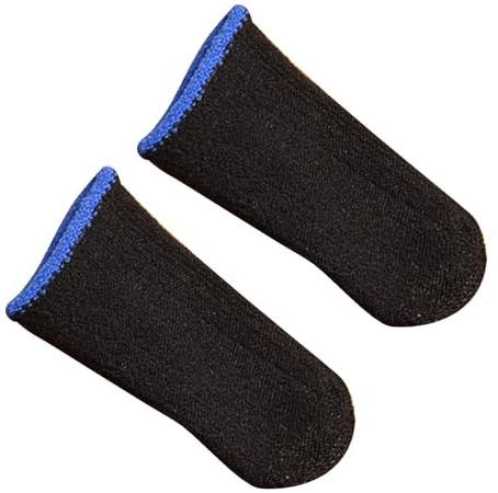 Finger Sleeve for ,Game Fingeer Cots for Mobile | Sweat-prroof Slip-proof Carbon Fiber Thumb Sleeves fosr Mobile Phone Tablet Devices