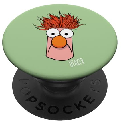 Disney The Muppets Beaker Muppet Labs Big Face PopSockets Adhesive PopGrip