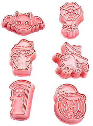 TOPBATHY Cortador De Galletas Halloween Moldes Para Hornear Duradero y Resistente