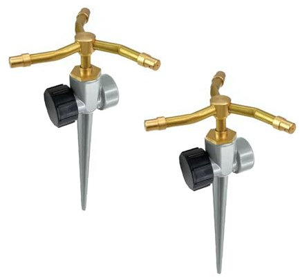 Sprinkler Head With 3 Arms Brass Nozzle For Precise Lawns And Public Green Area Maintenance Outdoor Garden Sprinkler