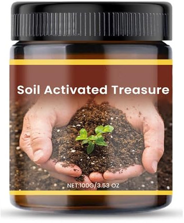 Soil Plant Flower Fertilizers Soil Activated Treasure Water Soluble MultiPurpose Soil Softener Root Growth Activators