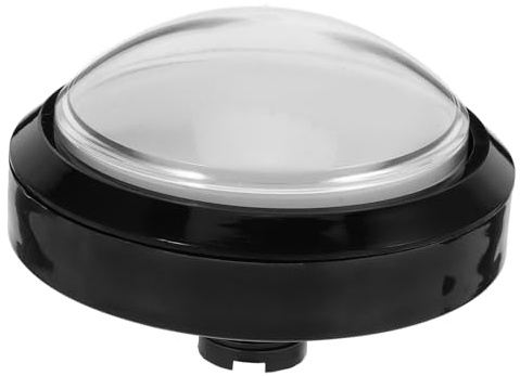 LALADEFIEE Botón De Máquina De Juegos Grande Luz Led para Niños, Botón Pulsador Autoreestablecido para Juegos De Competición, Accesorio De Juguete para Aprendizaje y Entretenimiento
