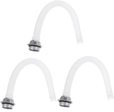 Alipis 3 Pezzi Beccuccio Flessibilper Tanica con Ugello Alluminio Versatorper Carburante con Design Compatto per Ogni Angolo Versamento
