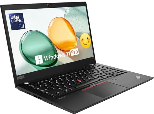 Lenovo Thinkpad T14 Gen 2 Business Laptop, 14-Inch (1920x1080), Intel Core i5-1135G7, 16GB RAM, 512GB SSD, QWERTY Keyboard, Windows 11 Pro (Renewed)