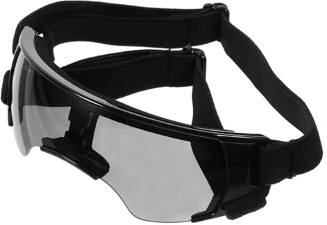 BESPORTBLE Hundesonnenbrille UV Schutz Verstellbar für Kleine bis Mittelgroße Hunde Wetterfeste Hundeschutzbrille mit Robustem Eva Rahmen für Outdoor Fahren und Reiten