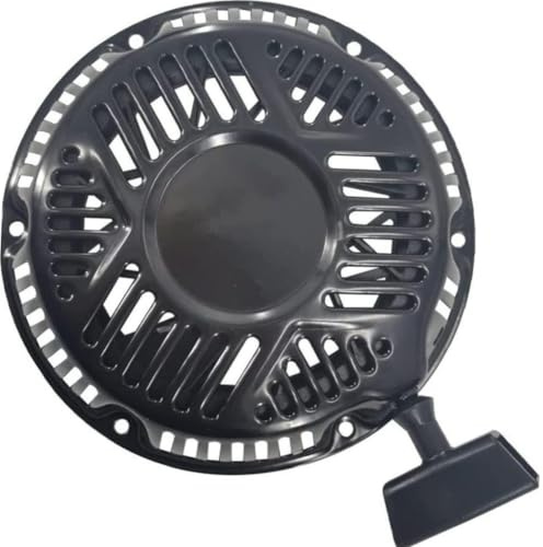 Arrancador de retroceso 591781 para motor de 306 cc y 10 HP, conjunto de arranque duradero PA6+GF30 con espacio diagonal de 7.1 pulgadas, se adapta a generadores y lavadoras a presión, color negro