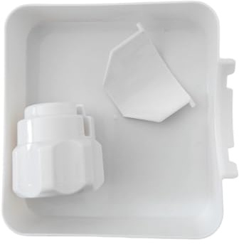 Washing Machine Drain Filter Catch Bowl, Laundry Washer Drain Tray | Washer Filter Water Collection Pan for Homeowners Renters Dwellers Landlords Home Apartment Laundry Room Bathroom