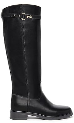 Nero Giardini I308850D Stivali Donna in Pelle - Nero 37 EU