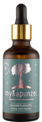 myRapunzel Haarpflegeöl - 100% natürlich - ohne Silikone - ohne Chemie - für gesunde & kräftige Haare
