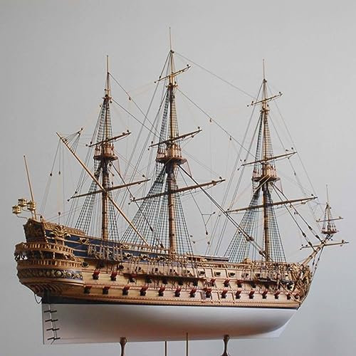 Modellbausatz Schiff Model Schiff 1/50 Schiffsmodellbausatz St. Philip, Zusammengebauter Segelbausatz, Diy-Metall, Fein Geschnitzt, Erstklassiges Schlachtschiff-Modellbausatz, Spielzeug