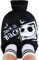 Disney Stitch Hot Water Bottle Slippers Foot Warmer with Plush Fleece Cover 1.8L Heated Foot Muff Cold Feet Arthritis Renauds Muscle Pain Relief Slip On (Black Jack_1800 ML)