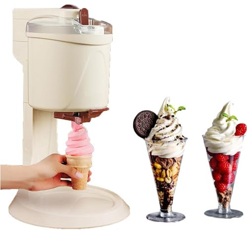 Soft Ice Cream Machine,Soft Serve Ice Cream Machine, Home Ice Cream Maker Machine,Yogurt Ice Cream Makers, for DIY Kitchen Fast - Enjoy Homemade Treats!