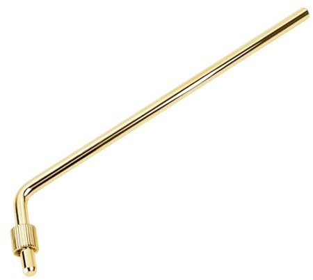 Banworks Electric Guitar Tremolo Arm Metric Whammy Bar 6mm (15/64) | Compatible with FR Style Double Locking Tremolo System Electric Guitars JT/YB-02 Golden