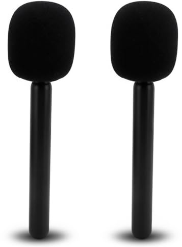 Mikrofonhalter für Rode Wireless GO II, 2 Stück, Kabellos, Handadapter Kompatibel für Hollyland Lark 150, ABS-Kunststoff, 56g, mit Windschutz