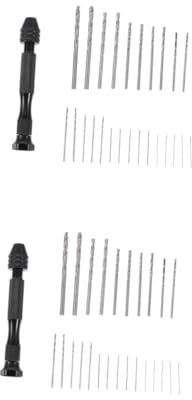 OSALADI 2sätze Präzises Handbohrer Set Mit Werkzeugen Handbohrersatz Für Kreative Projekte Ergonomisches Design Und Langlebige Materialien Für Vielseitige Anwendungen Bastelarbeiten