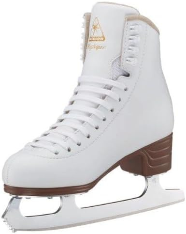 L'Estel Skates Jackson Ultima Jackson Mystique Schlittschuh-Set, Weiß, Größe 5,5