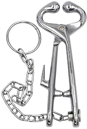 Holdes Pinze per becco tondo, pinza di manipolazione in acciaio inossidabile | Attrezzature da giardinaggio per professionisti e privati - Fattoria, Ranch, uso veterinario e domestico