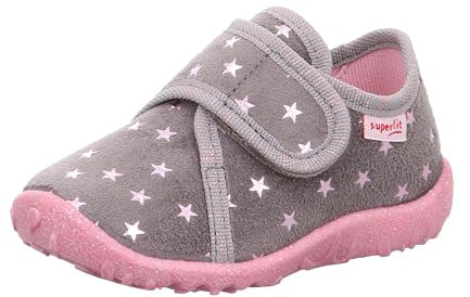 Superfit Spotty, Zapatillas De Estar Por Casa Niñas, Gris 2100, 21 EU