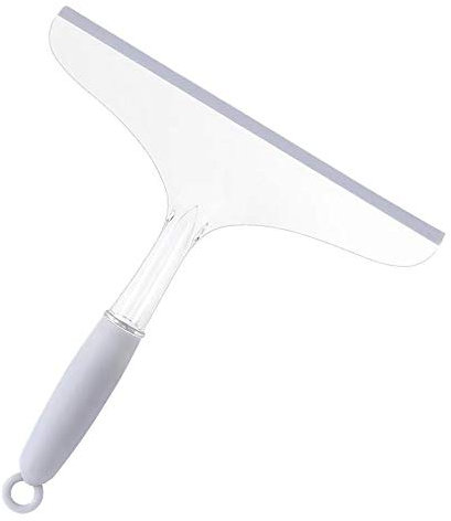 Window Squeegees Silicone Rubber Shower Glass Doors Cleaner Squeegees for Kitchen Home Car Bathroom Mirror Shower