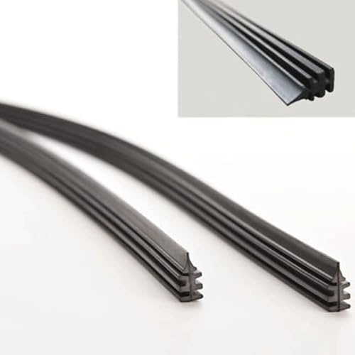 Hongu 2 x 600 Millimetri Parabrezza in Gomma di Ricambio Universale per spazzole per tergicristallo Gommini tergicristallo