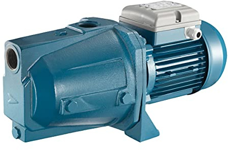 FORAS JA100N självsugande elektrisk centrifugalpump, tillverkad i Italien, kontinuerlig drift, 230 V, 1,0 kW, max. 70 l/min, 51–20 m