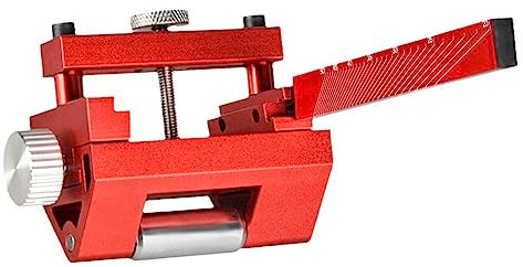 New Aluminum alloy Sharpener Knife Sharpener for Wood Chisel Honing Angle Guide Sharpening Sharpener Jig Roller