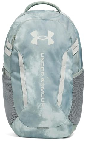 Under Armour Unisex Hustle 6.0 Backpack, Silica Green/Hydro Green, One Size