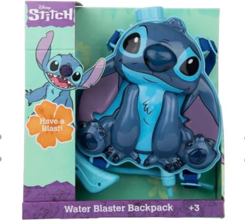 Lilo & Stitch Mochila pistola de agua - Azul
