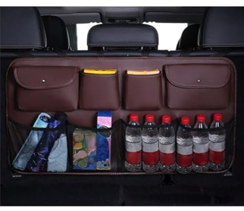 FNDYMNPG Auto Kofferraum Organizer, für Opel Corsa F/Corsa-e MJ22/Corsa Edition/GS Line 2019-2024 Kofferraum Auto Aufbewahrungstasche Aufbewahrungstasche Für Die Rückenlehne Eines Autos,C