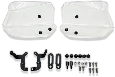JAYWIS Handprotektoren Motorrad Handschutz Für Motorradlenker Für Für Forza 125 300 350 NSS350, Winddichter Handschutz Lenker Handschutz(Weiss)