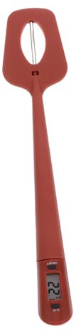 Alipis Spatule de cuisson en silicone thermomètre de cuisson Thermomètre pour confiture de chocolat thermomètres alimentaires thermomètre à usage de cuisine Gel de silice Café