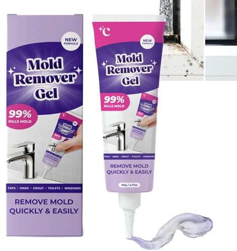 Gel removedor de moho 2025, potente gel de limpieza, penetra todas las superficies y elimina todo el moho en la fuente, lavadora de gel removedor de moho, limpia rápidamente, restaura, revive para