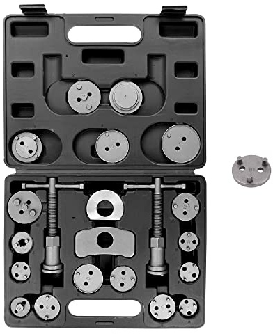 ENVA MADE FOR QUALITY Universal Profi Bremskolbenrücksteller Set 22-tlg Bremskolben Rückstellwerkzeug Bremskolbenrückstellsatz hochwertiges Bremswerkzeug