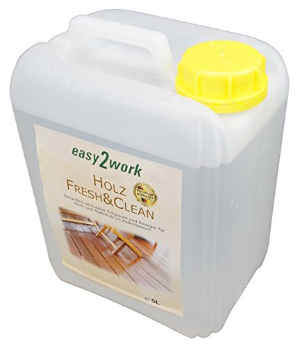 easy2work 5Liter Holz Fresh&Clean: Holzentgrauer und Holzreiniger