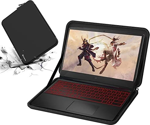 Smatree Custodia rigida per laptop da 15,6, compatibile solo con laptop da gioco MSI 2023 Sword 15 15.6 pollici/MSI Katana GF66 da 15,6, sottile e antiurto, nera (non adatta ad altri laptop da 15-16