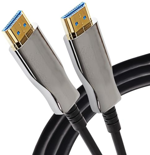 Maplin PRO Câble HDMI vers HDMI à fibre optique V2.1 8K 60Hz Ultra HD, 20 m