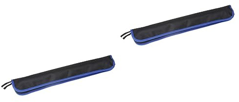 Mikinona 2stücke Schwarze Vertikale Flöten Und Mini-saxophon-tasche Wasserdichtem Oxford-stoff Tragbare Aufbewahrungslösung Für Musiker Schützt Vor Stößen Und Kratzern Für