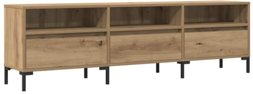 vidaXL Mobile Porta TV Rovere Artigianale 150x30x44,5 cm Multistrato