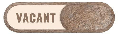 Panneau de confidentialité - Porte de confidentialité - Panneau occupé librement - Bois disponible - Décoration d'indicateur privé pour salle de réunion - Événement - Bureau - Travail - Espace à