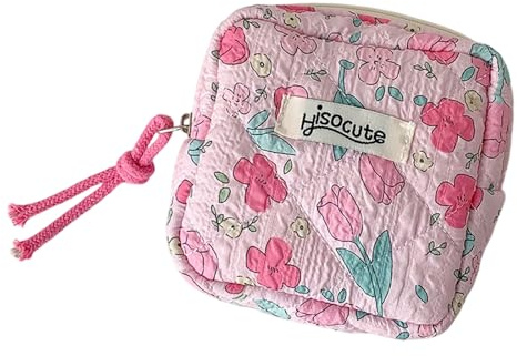 Sac hygiénique portable pour femme - Sac pratique pour le rangement discret des produits féminins - Sac pour ranger les serviettes hygiéniques avec fermetures éclair sécurisées pour les articles