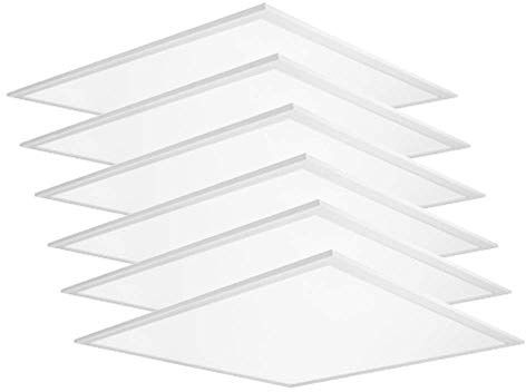 Pack of 6 x Megaman BERTO 36W Backlit TPA SQR Panel 6500K Daylight, IP40, Not Dimmable, 5 Year Warranty, Ultra-Slim TPb fire-Rated, Indoor, Ceiling, Commercial Usage | 36w led backlit panel, 6500k daylight output, ultra slim square design, ip40 indoor commercial use