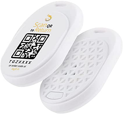 tag8 - DOLPHIN Smart Tracker, Works with Android & Apple Phone, Alternative to GPS Tracker, Tag to Locate Valuables with Replaceable Battery, Bluetooth Car Key Finder, Wallet Tracker, Pack 1, White