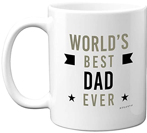 Stuff4 Best Dad Mug, World's Best Dad Ever