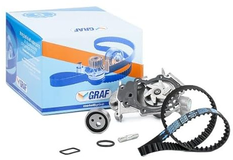 TOPRAN Wasserpumpe + Zahnriemensatz | Kompatibel mit: NISSAN KUBISTAR Kasten, RENAULT CLIO I, CLIO II, KANGOO, KANGOO Express, TWINGO I